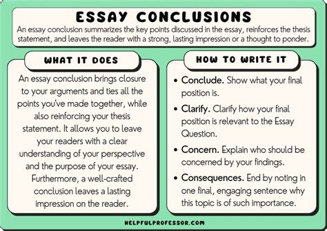 The Conclusion of an Informative Essay Should: Wrap Up Thoughts, Not Leave Room for Debate